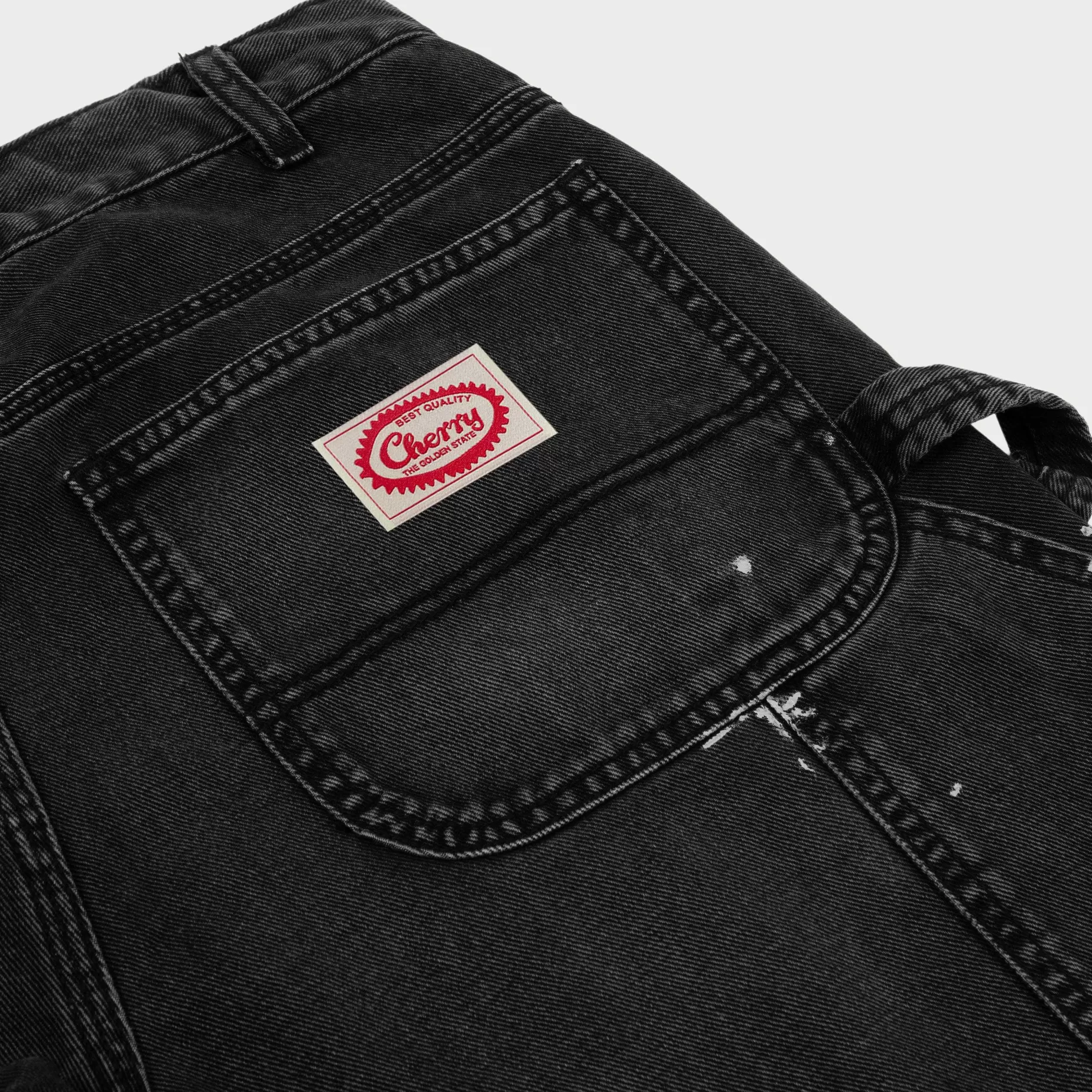 Cherry Pants-Canvas Double Knee (Vintage Black)