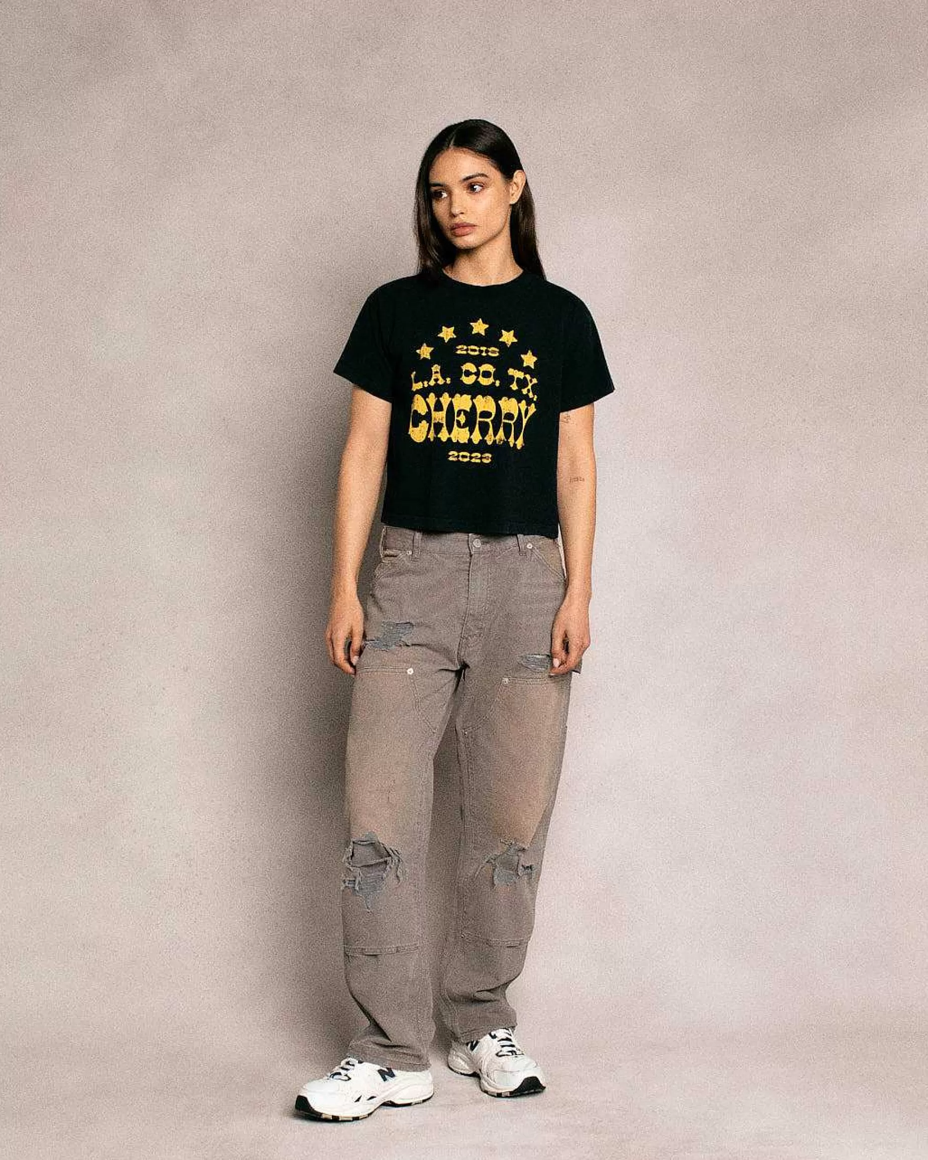 Cherry Pants-Canvas Double Knee (Vintage Grey)