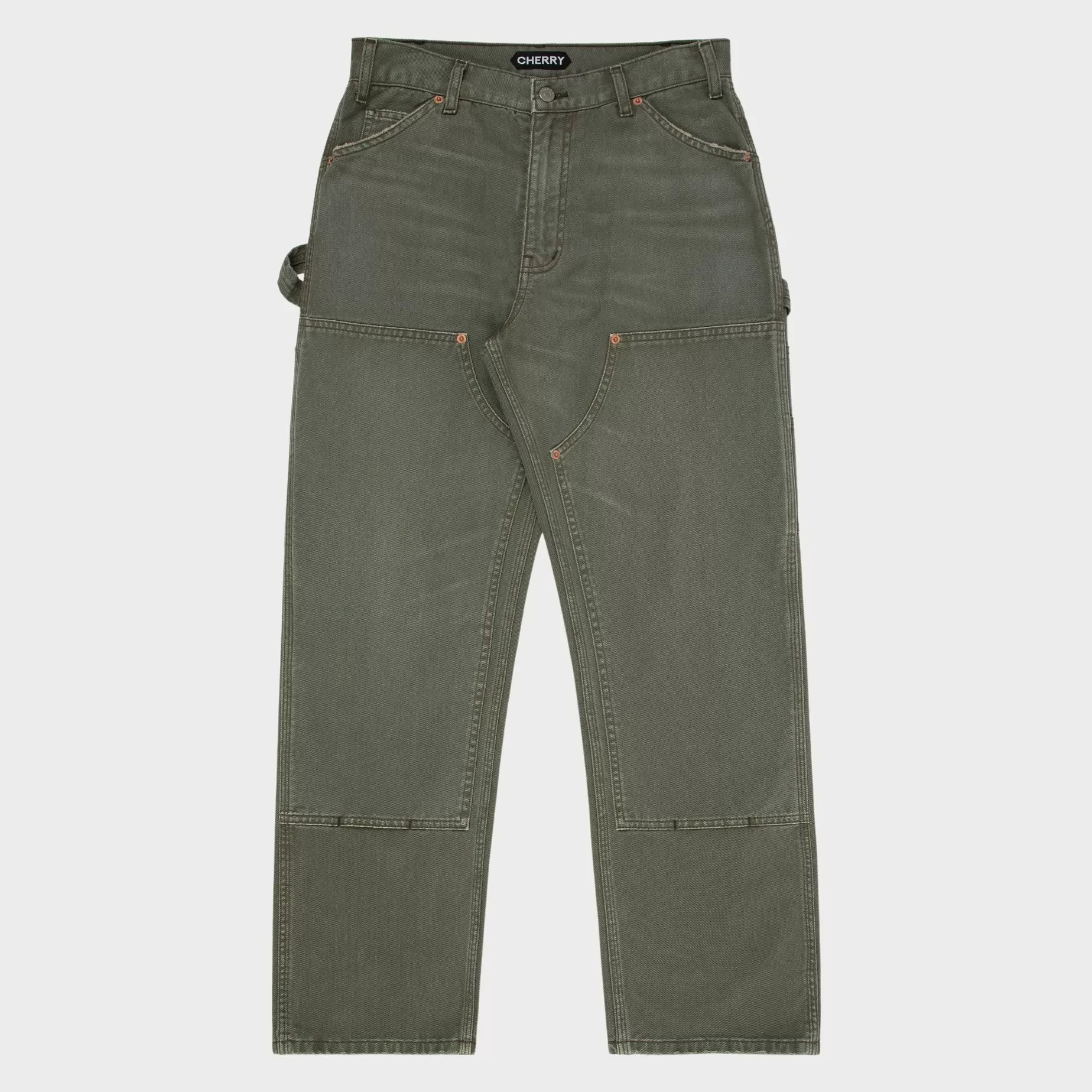 Cherry Pants-Canvas Double Knee (Vintage Olive)