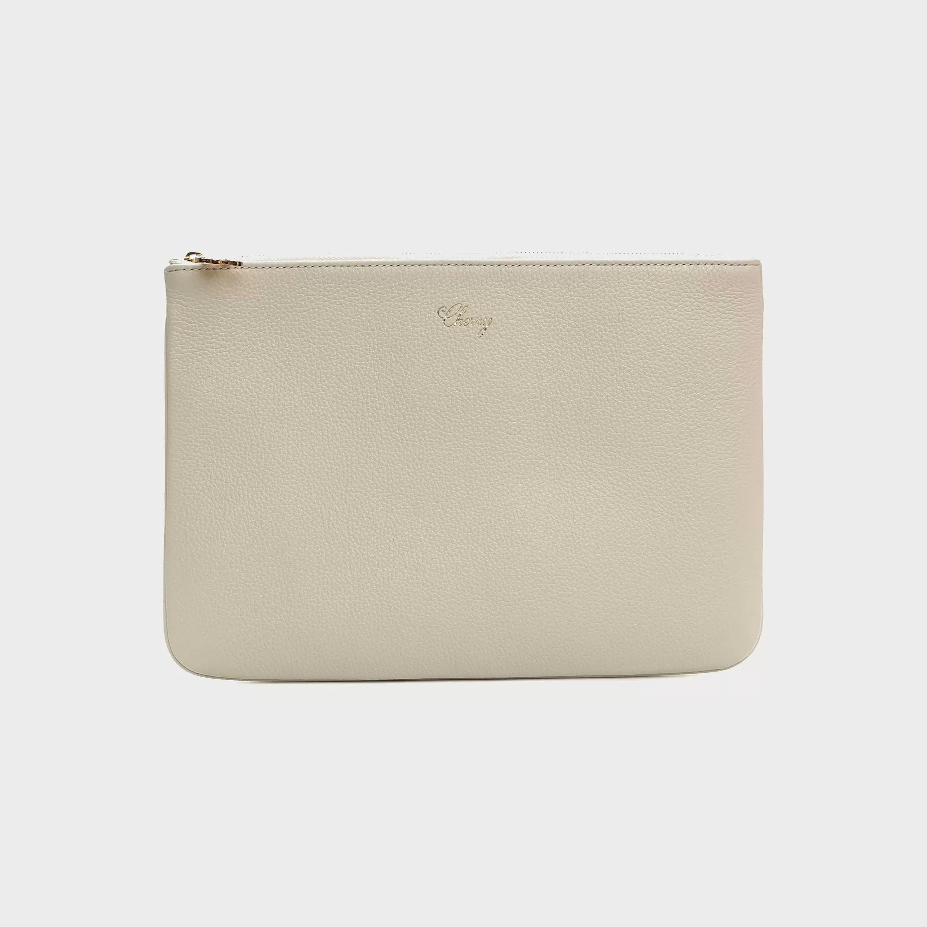 Cherry Accessories-Leather Pouch (Cream)