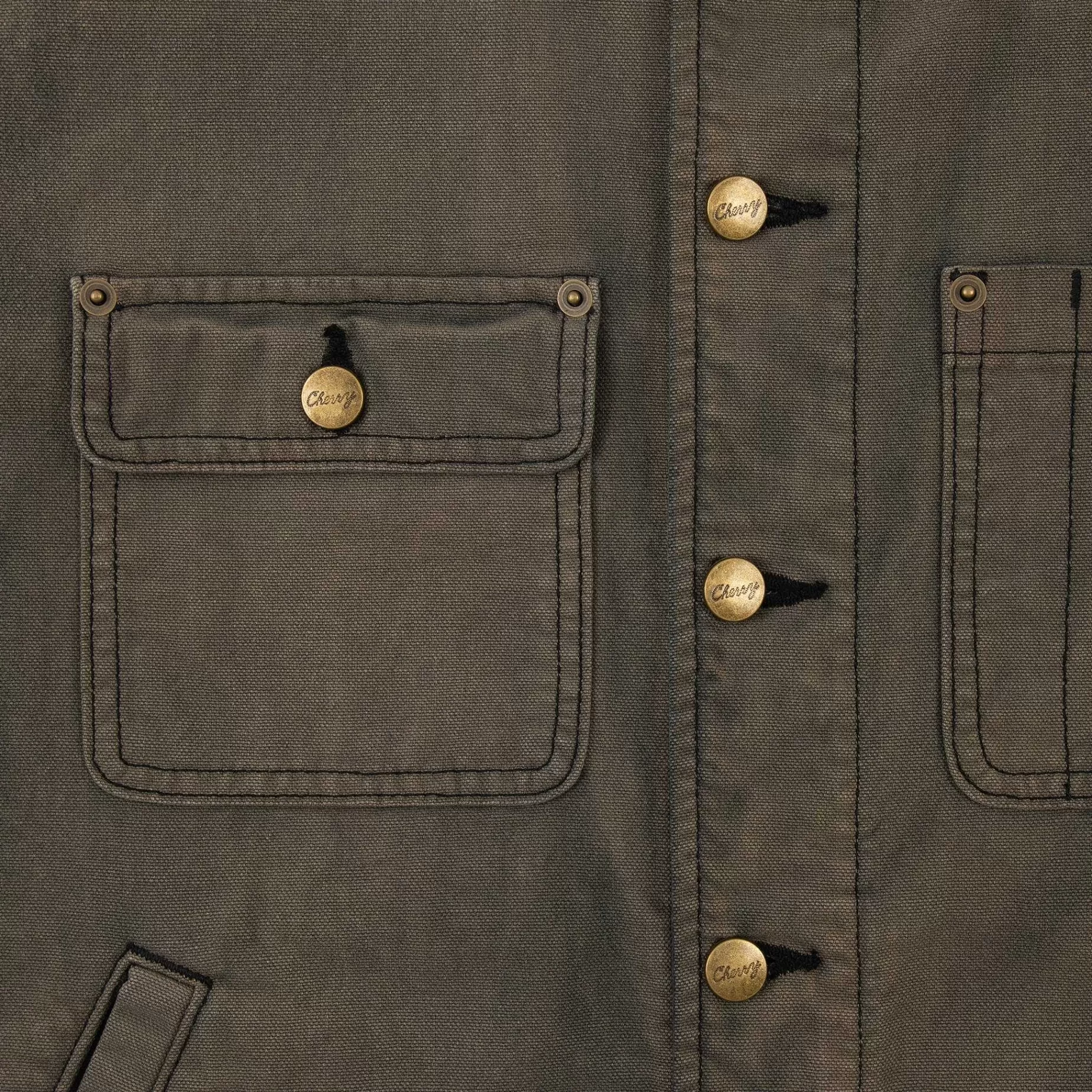 Cherry Jackets-Mechanic Jacket (Vintage Black)