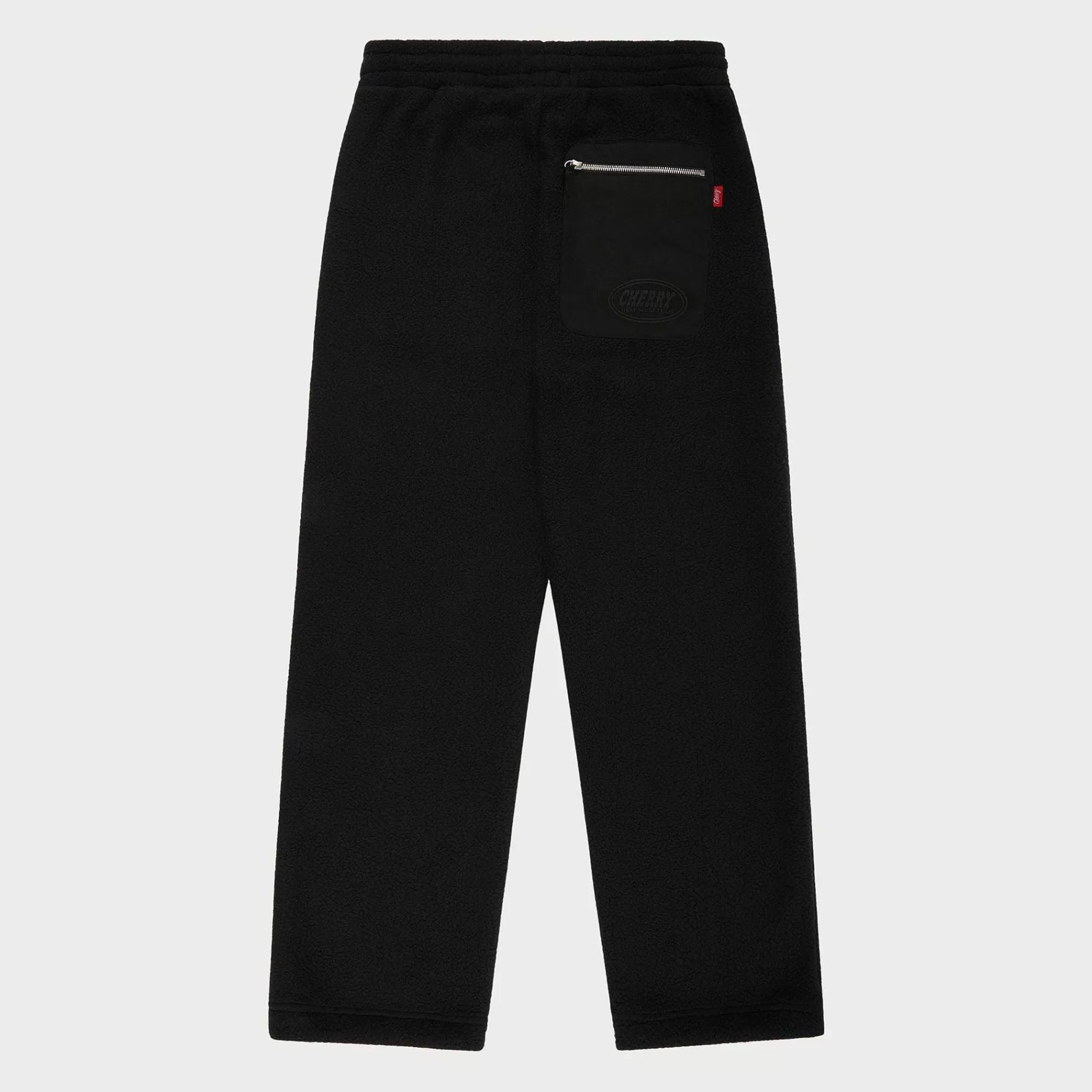 Cherry Sweatpants-Mountain Sherpa Pants (Black)