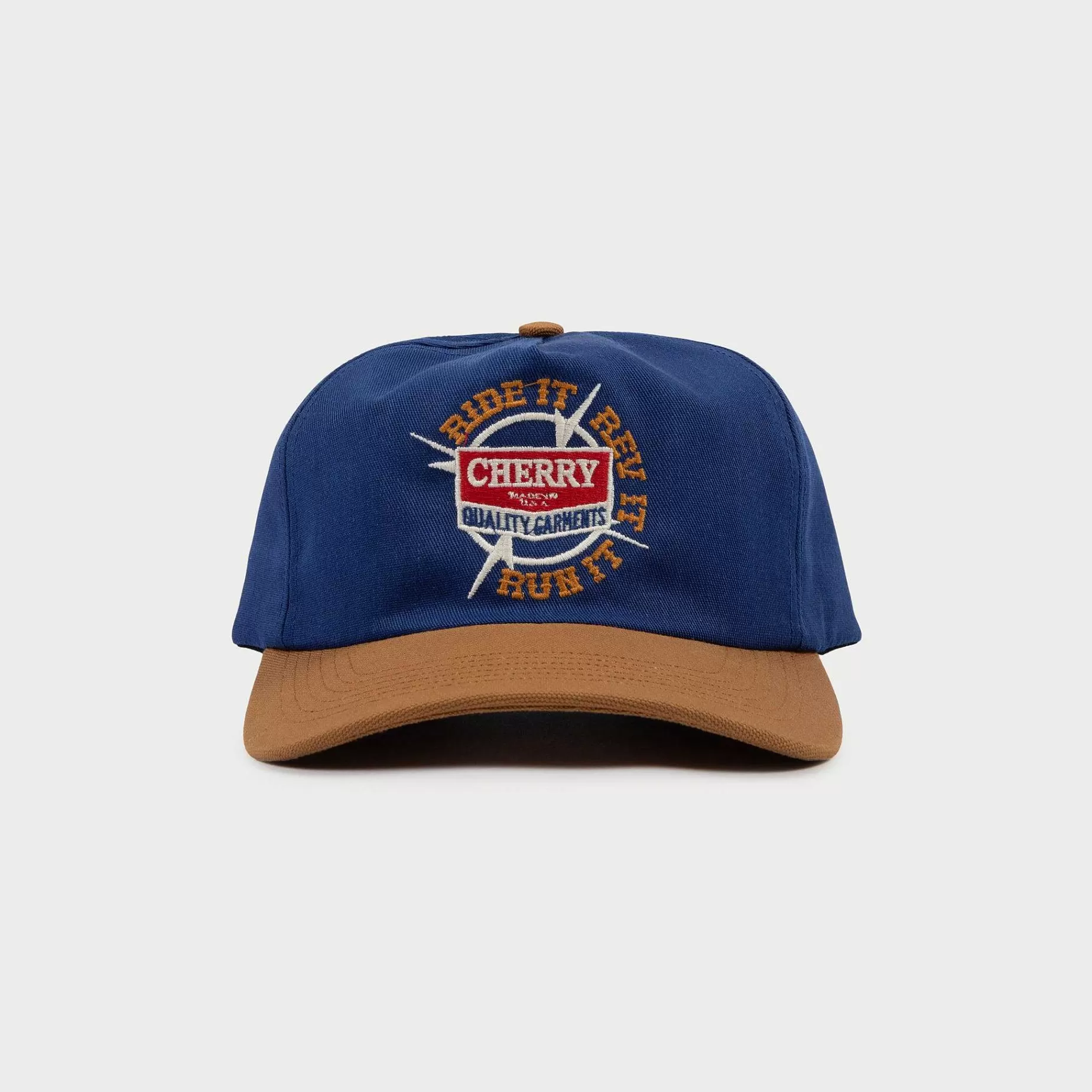 Cherry Headwear-Ride It Rev It 5 Panel (Blue)