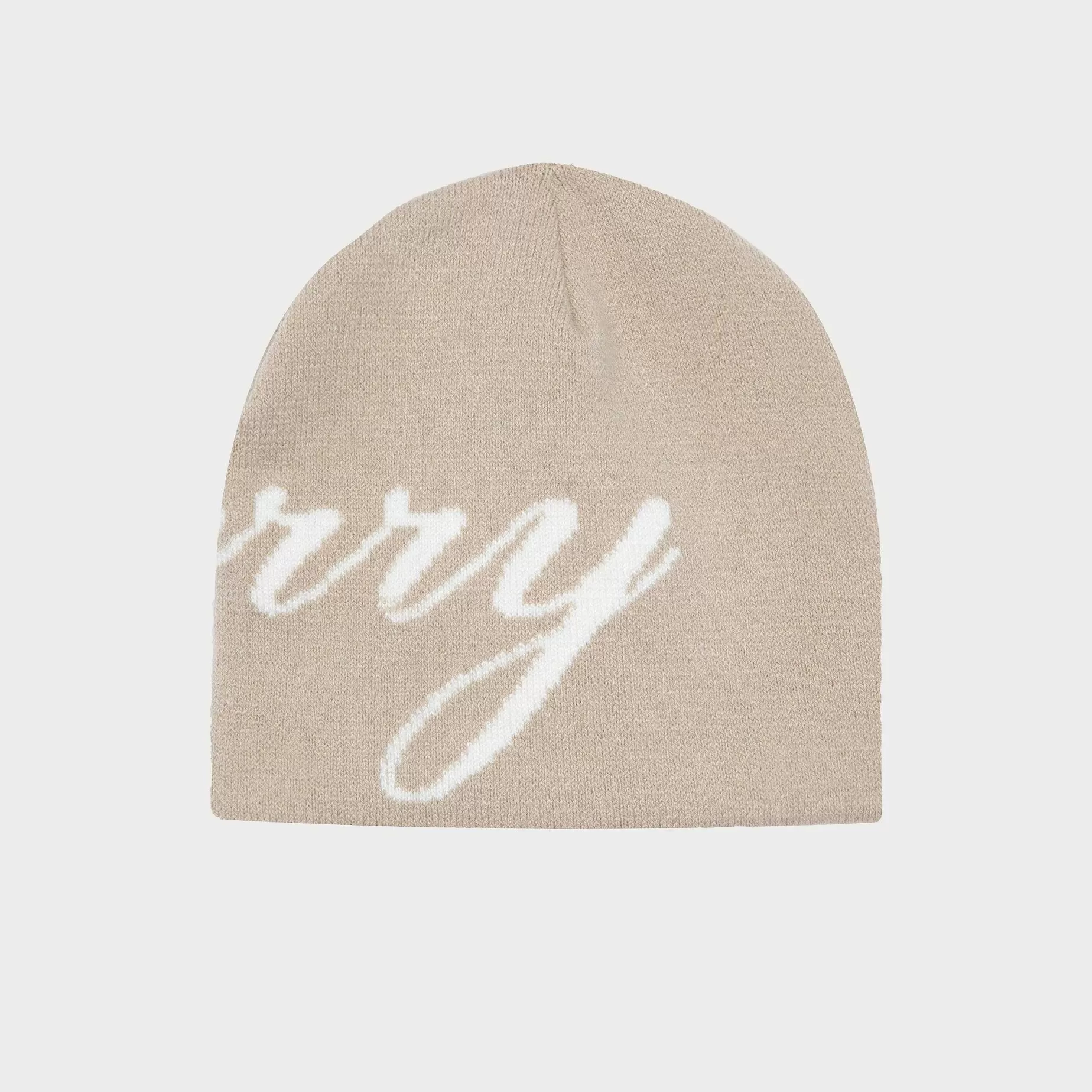 Cherry Headwear-Skull Cap Beanie (Khaki)