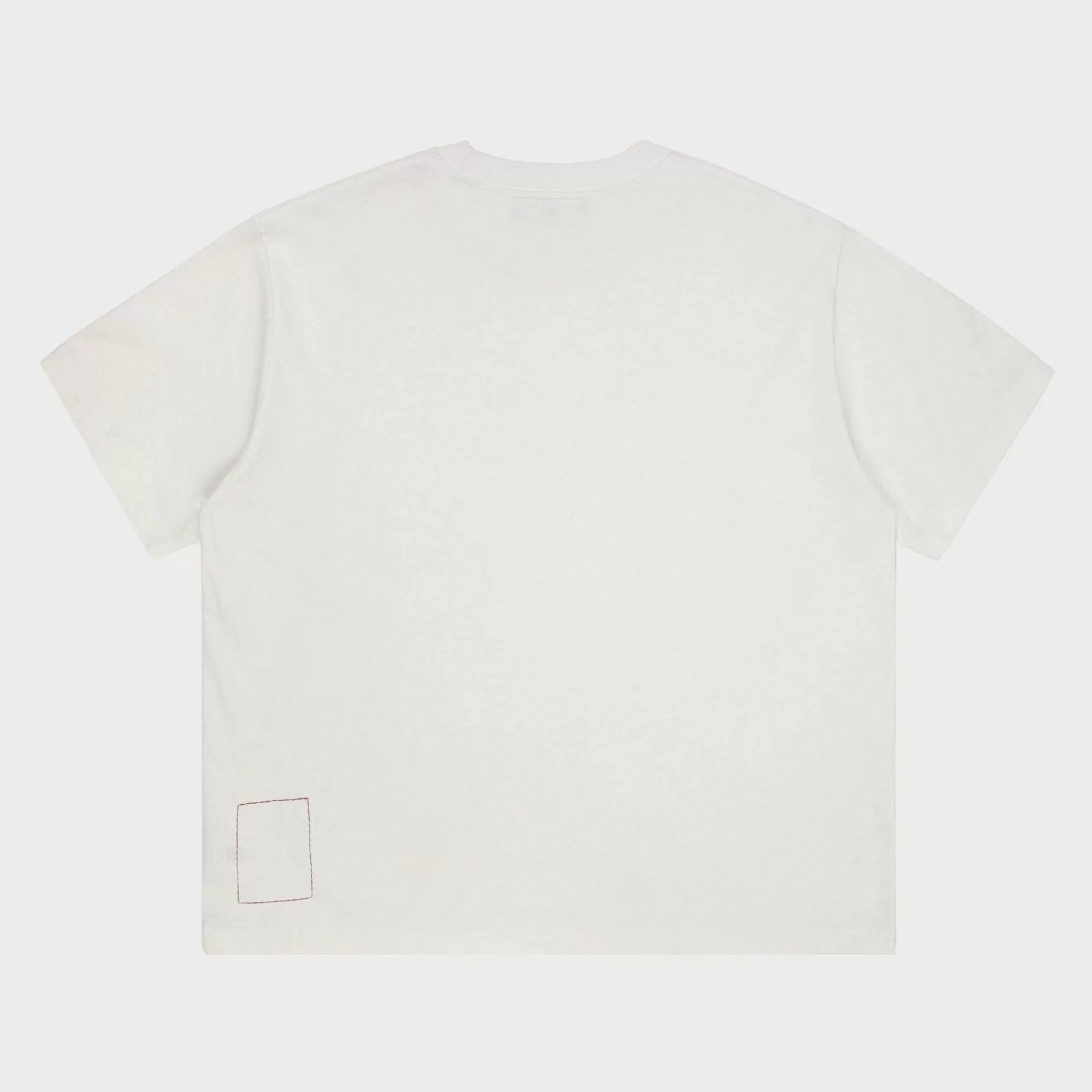 Cherry Tees & Long Sleeves-Stardust Boxy Pocket Tee (Vintage White)