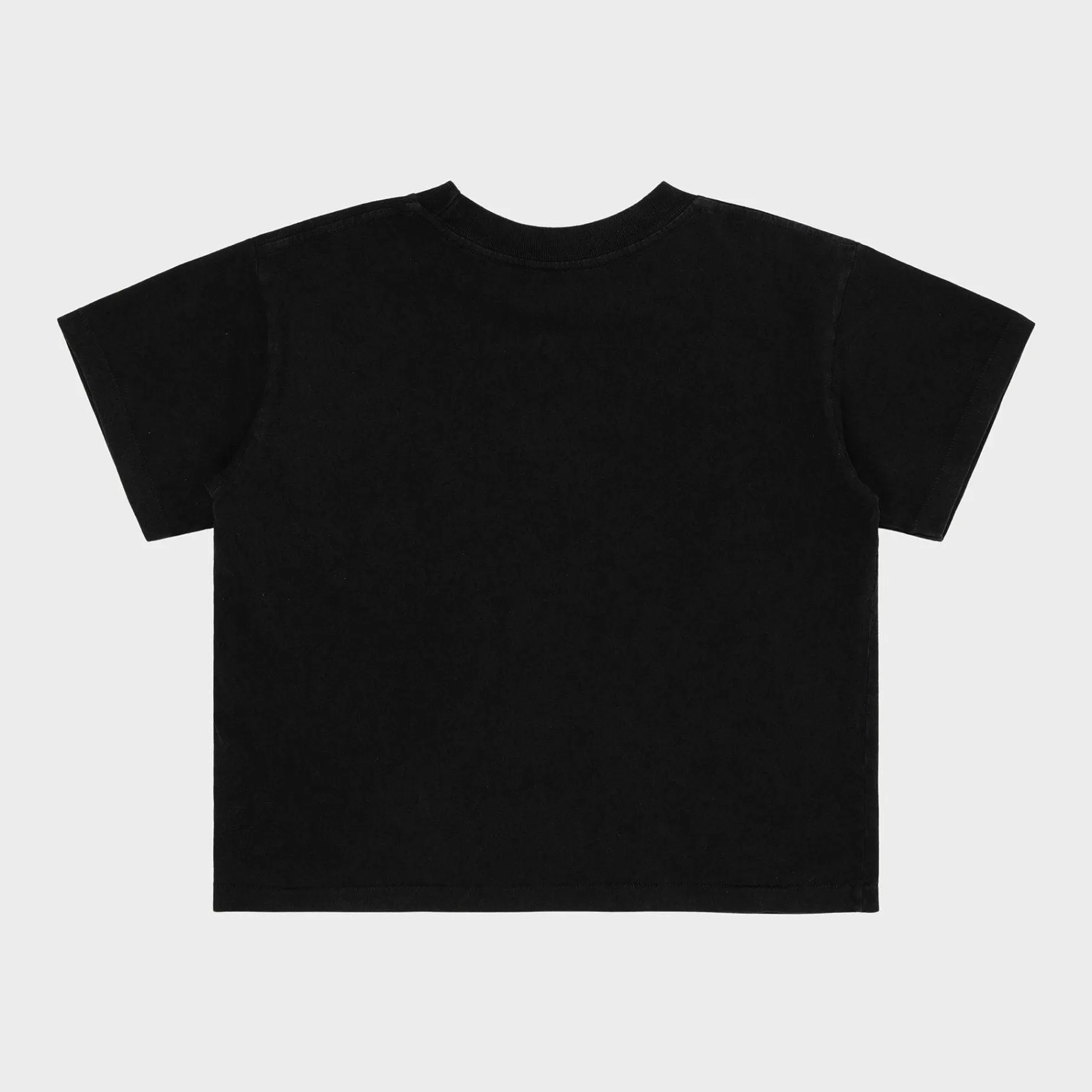 Cherry Women'S-Tri State Boxy Baby Tee (Vintage Black)