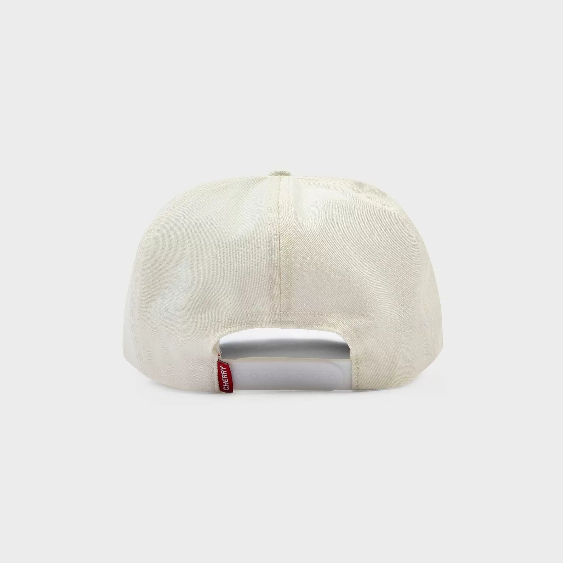 Cherry Headwear-Trophy 5 Panel (Ivory/Red)