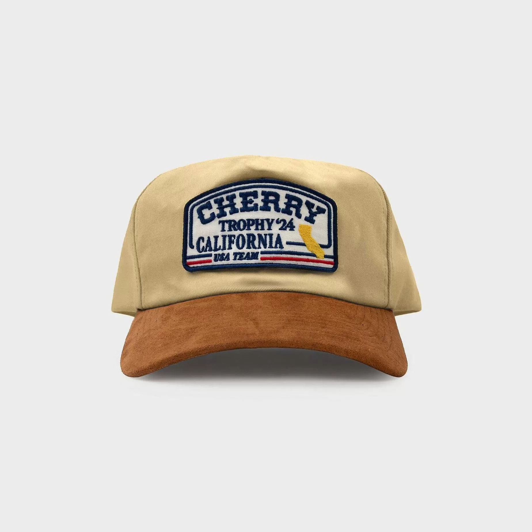 Cherry Headwear-Trophy 5 Panel (Kahki)
