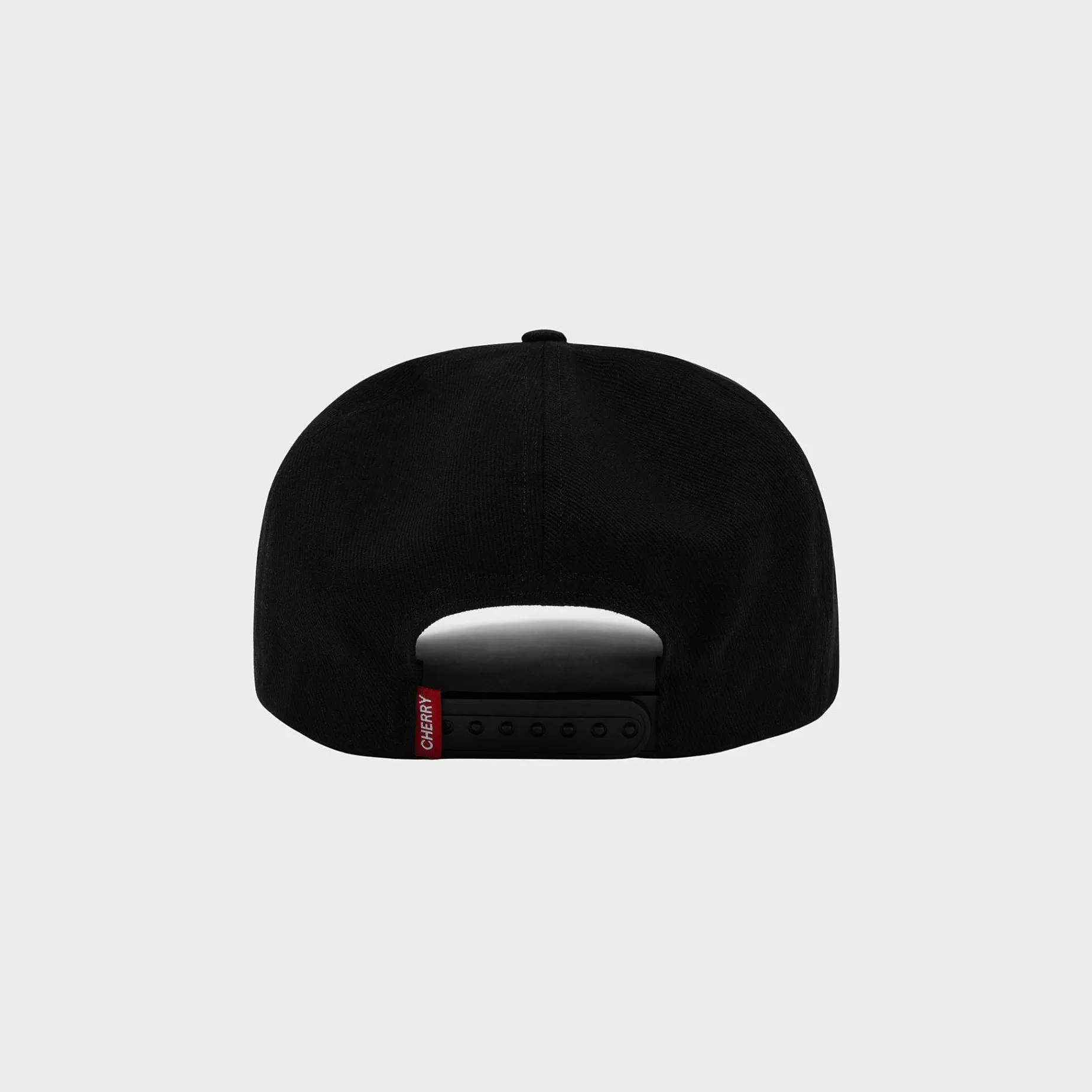 Cherry Headwear-Two Tone Classic 5 Panel (Black/Red)